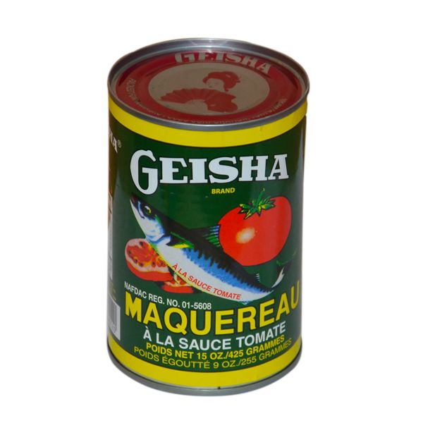 Geisha Mackerel  In Tomato Sauce 425g