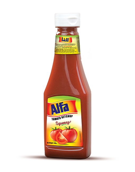 ALFA TOMATO KETCHUP 340G
