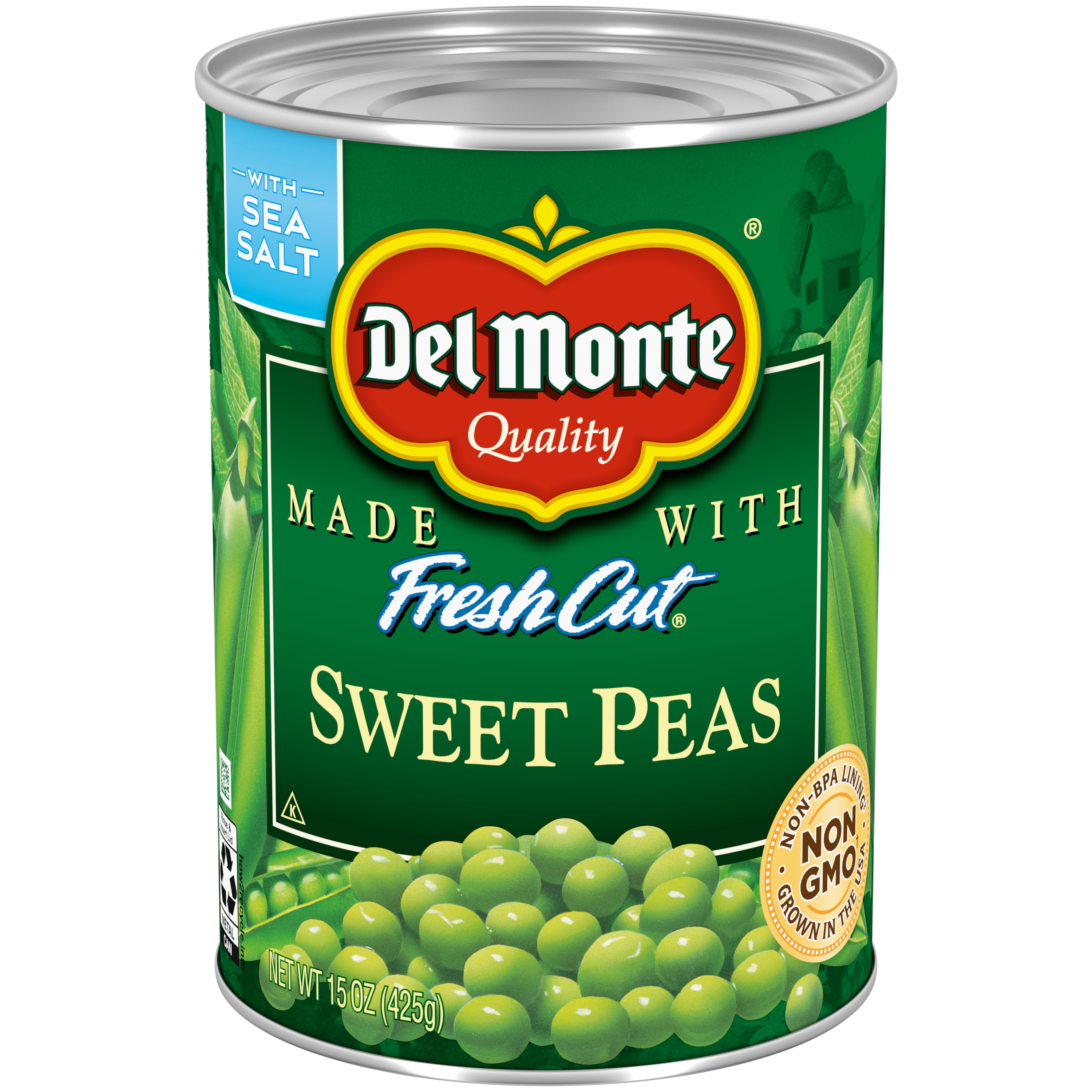 DEL MONTE SWEET PEAS 425G