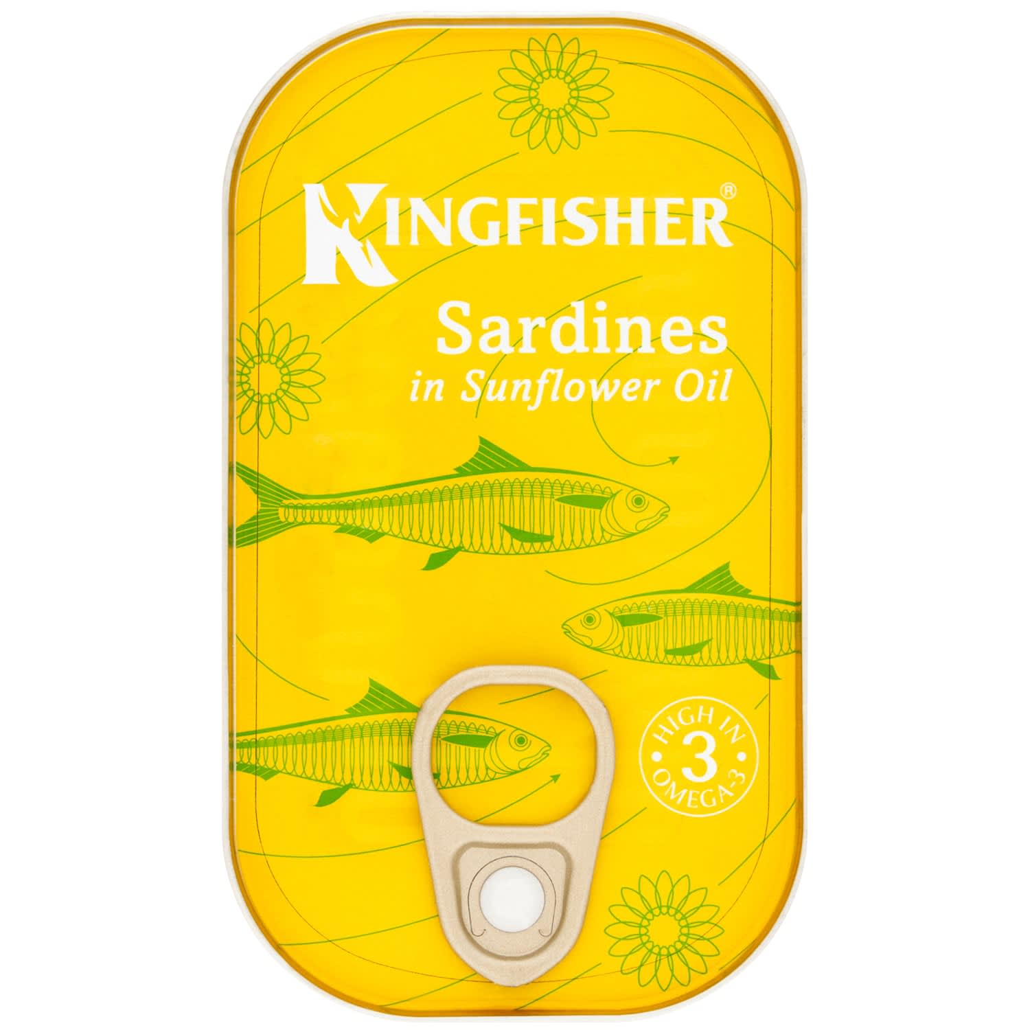 KINGFISHER SARDINES IN SUNFLOWER OIL 120G