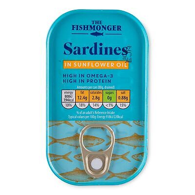 Fishmonger Sardine in Sunflower 125g