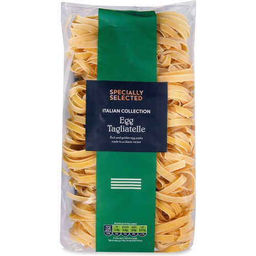 SPECIALLY SELECTED EGG TAGLIATELLE  500G