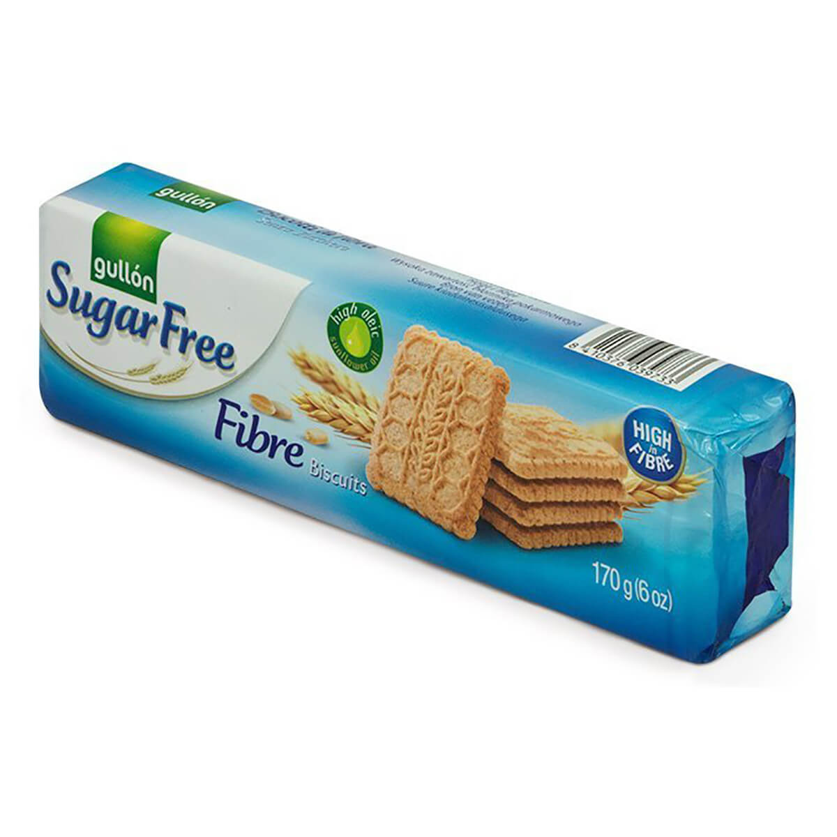 GULLON SUGAR FREE FIBRE BISCUITS 170g