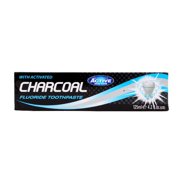 Active Charcoal Fluoride Toothpaste 125ml